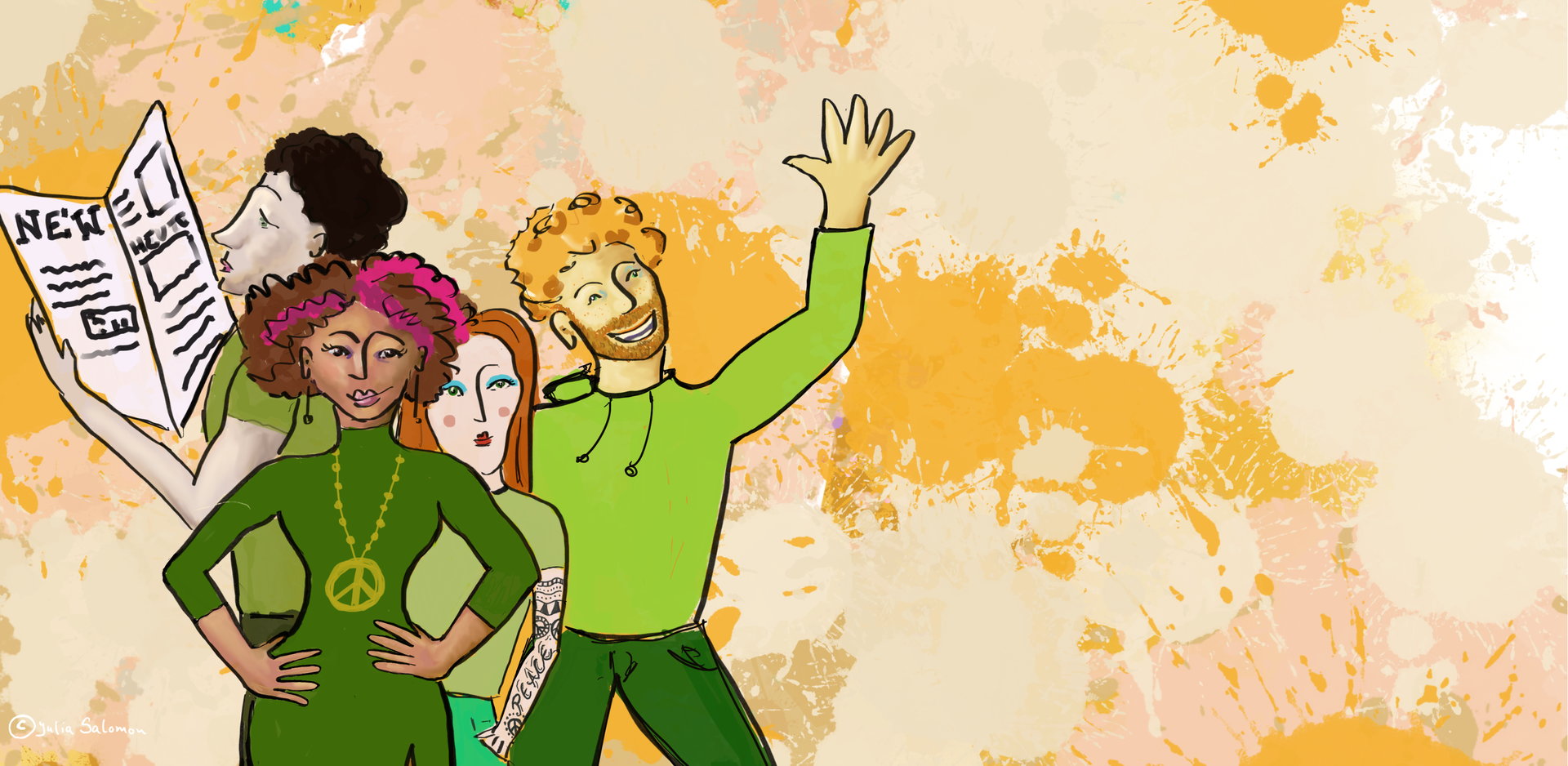 Illustration: verschiedene Charaktere